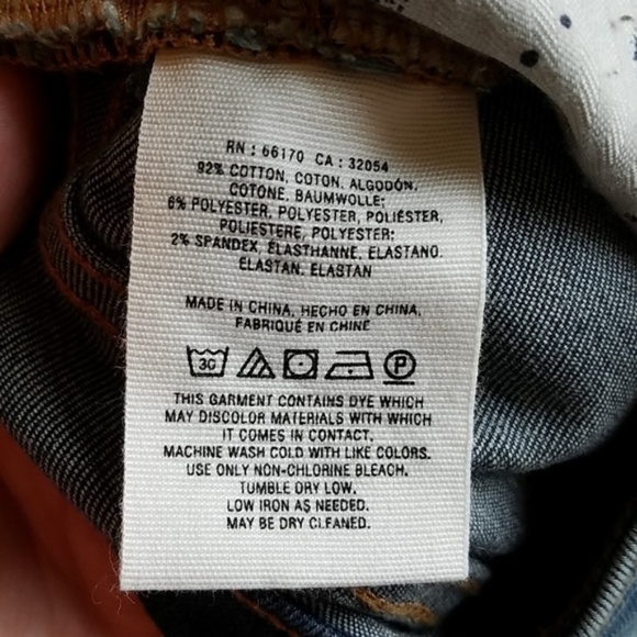 Pilcro Parallel Two Tone Jeans size 26 NWT - Picture 6 of 8